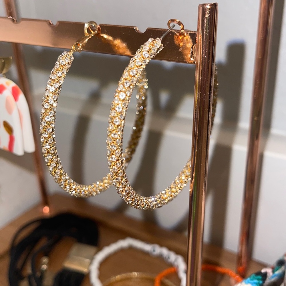 Hoop earrings